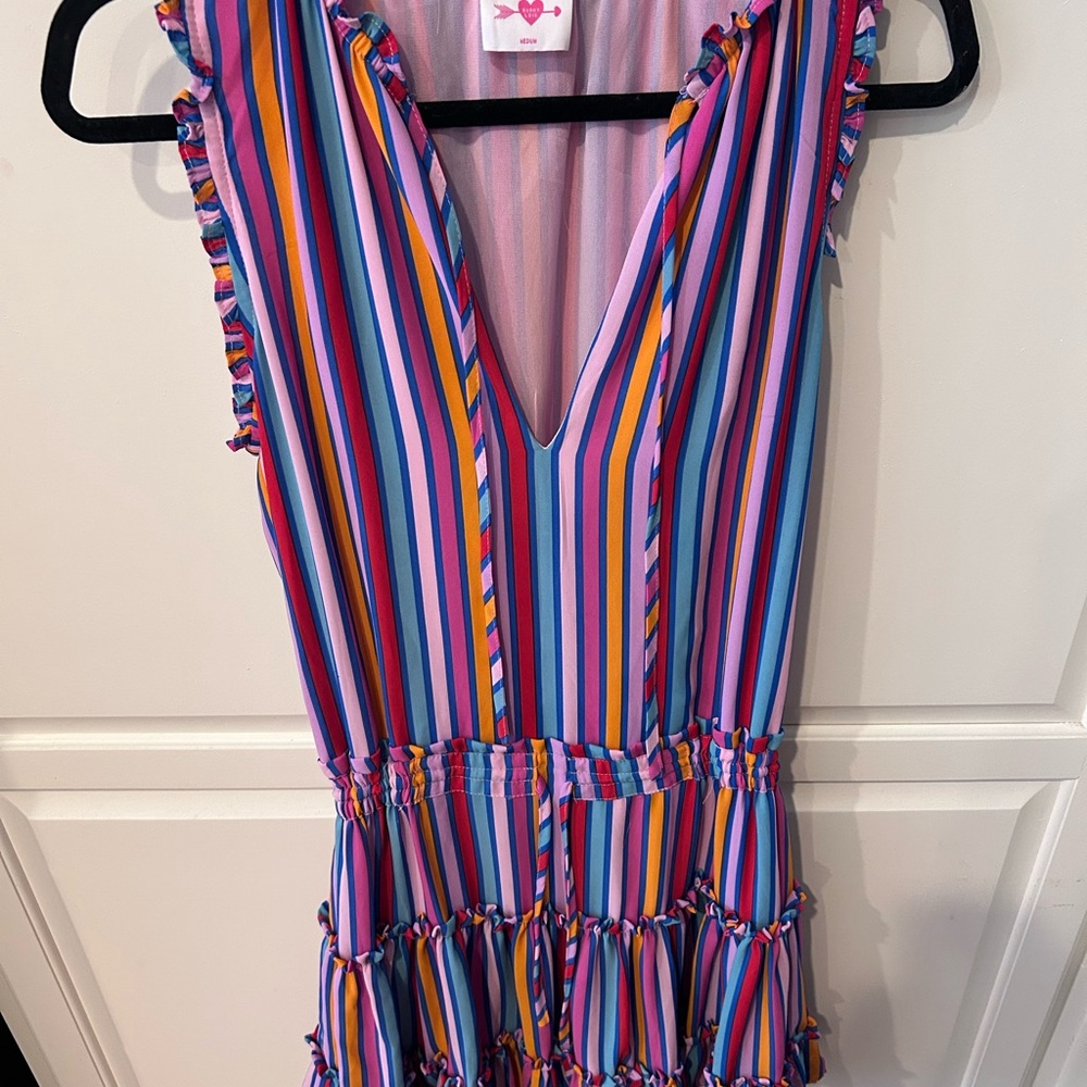 Buddy Love Multicolor Ruffled Dress